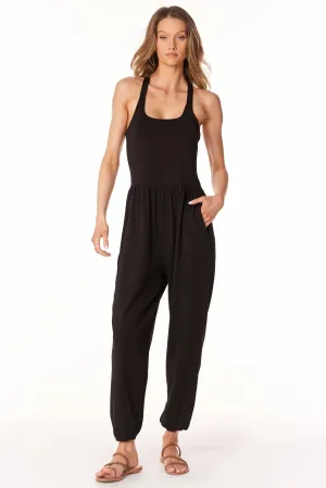 Cross Back Tank Jumpsuit