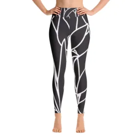 Custom Order - La Fleur Noire Leggings (Available Online Only)