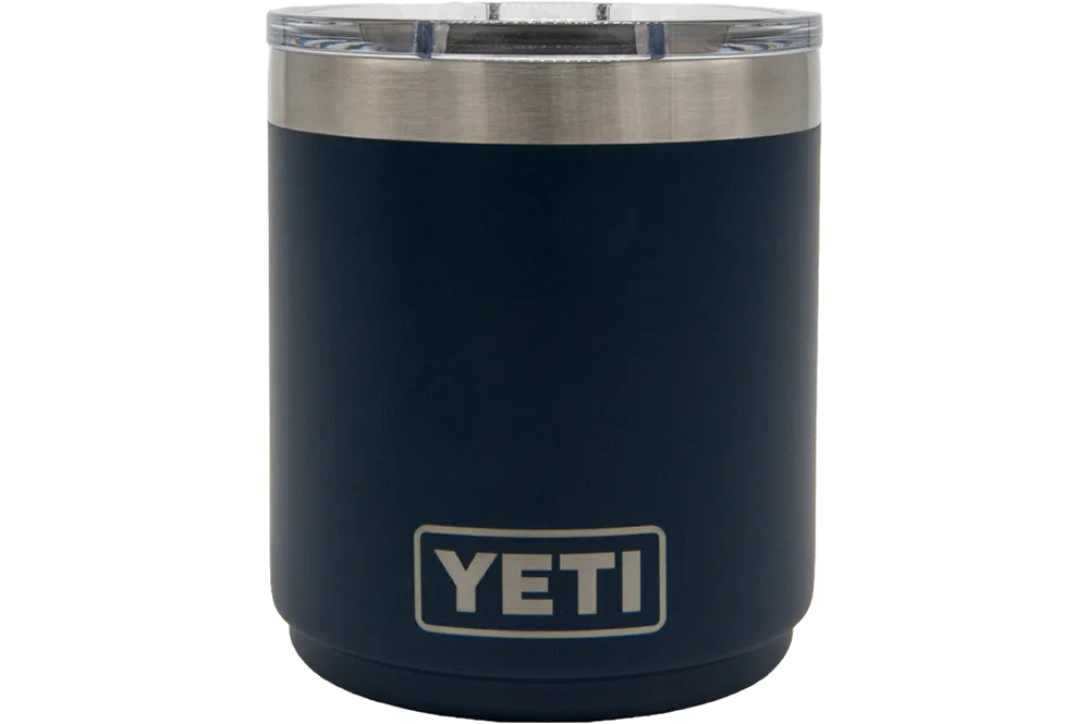 Custom YETI® 10oz Lowball Mug - Laser Engraved