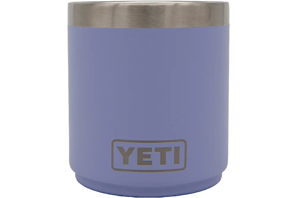 Custom YETI® 10oz Lowball Mug - Laser Engraved