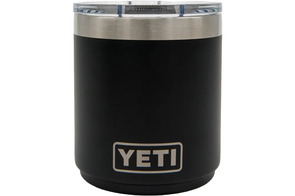 Custom YETI® 10oz Lowball Mug - Laser Engraved