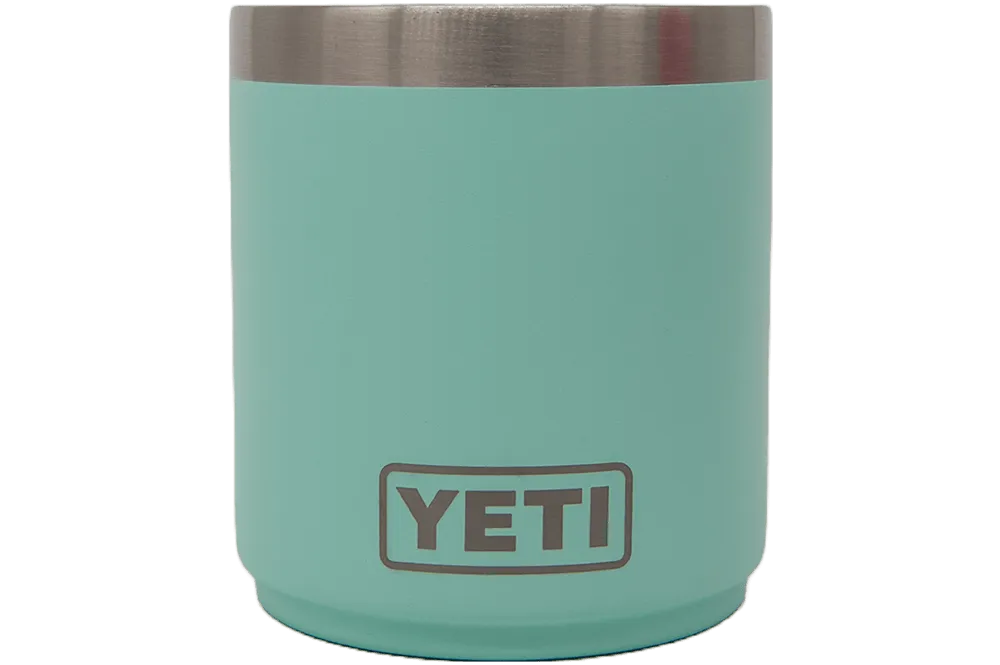 Custom YETI® 10oz Lowball Mug - Laser Engraved