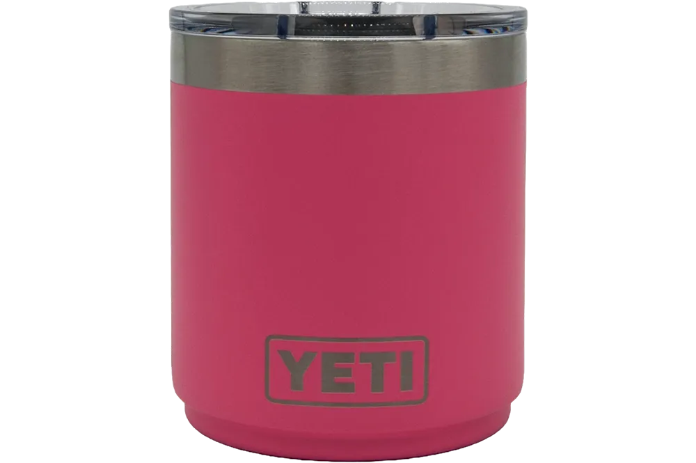 Custom YETI® 10oz Lowball Mug - Laser Engraved