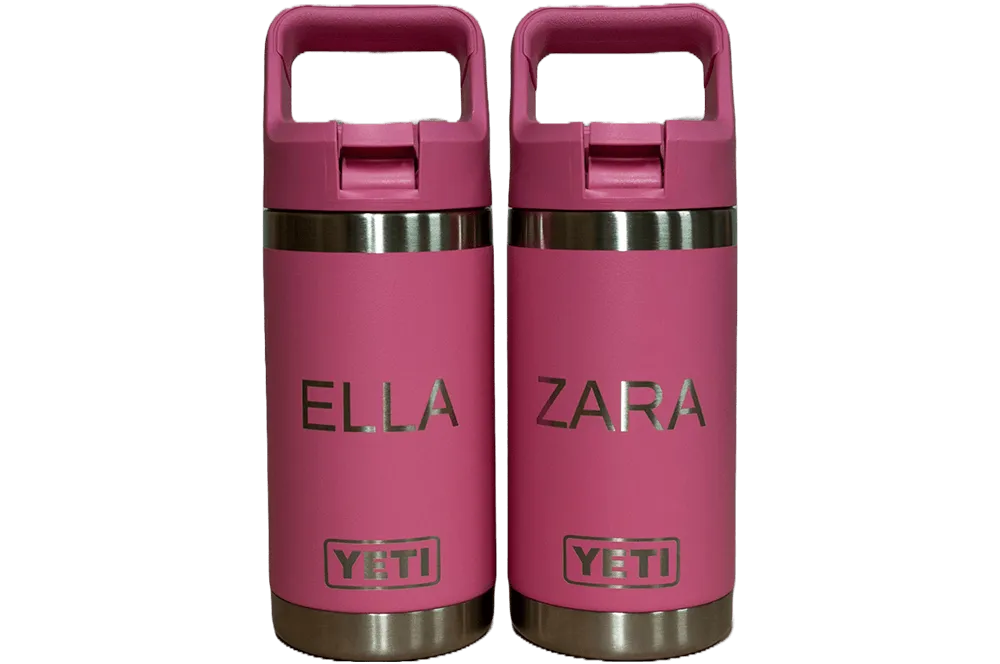 Custom YETI® 12oz Kids Drink Bottle - Laser Engraved