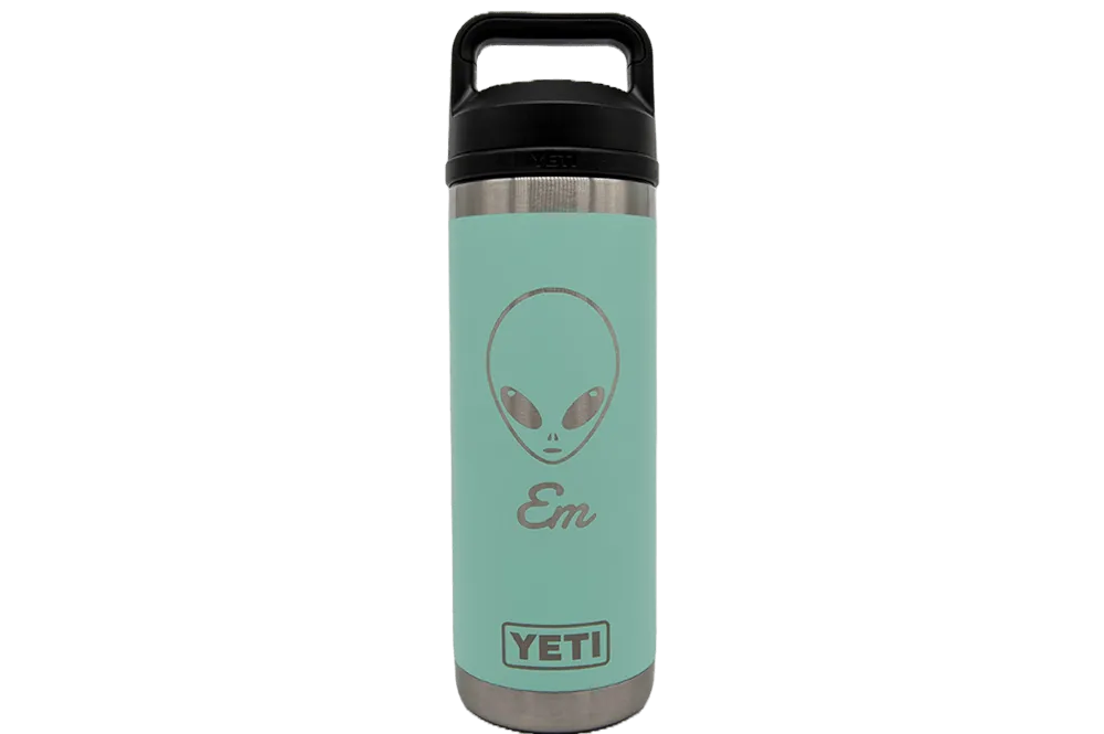 Custom YETI® 18oz Drink Bottle - Laser Engraved