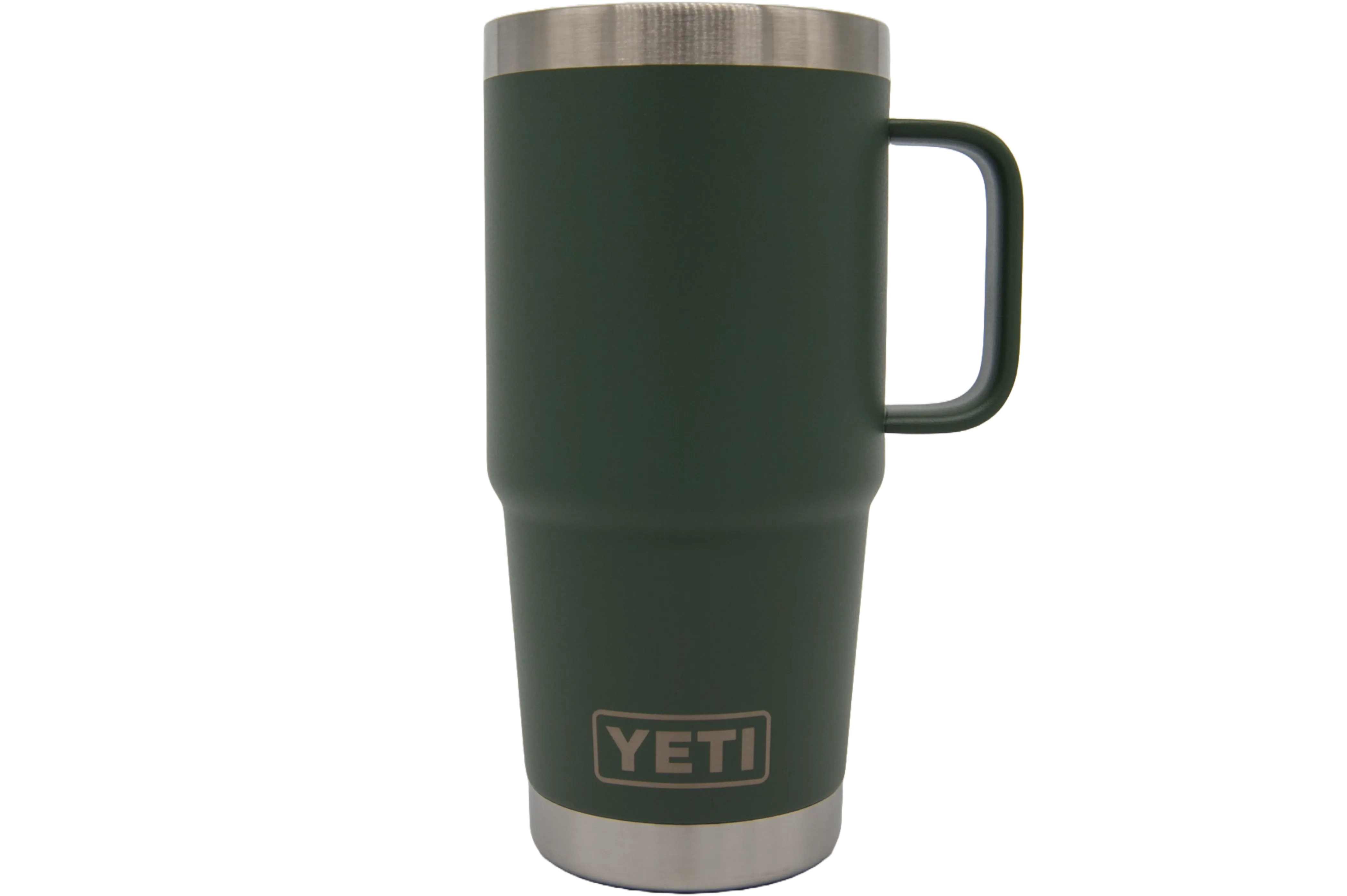 Custom YETI® 20oz Travel Mug with Stronghold™ Lid - Laser Engraved