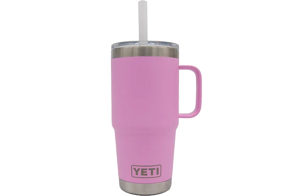 Custom YETI® 20oz Travel Mug with Stronghold™ Lid - Laser Engraved