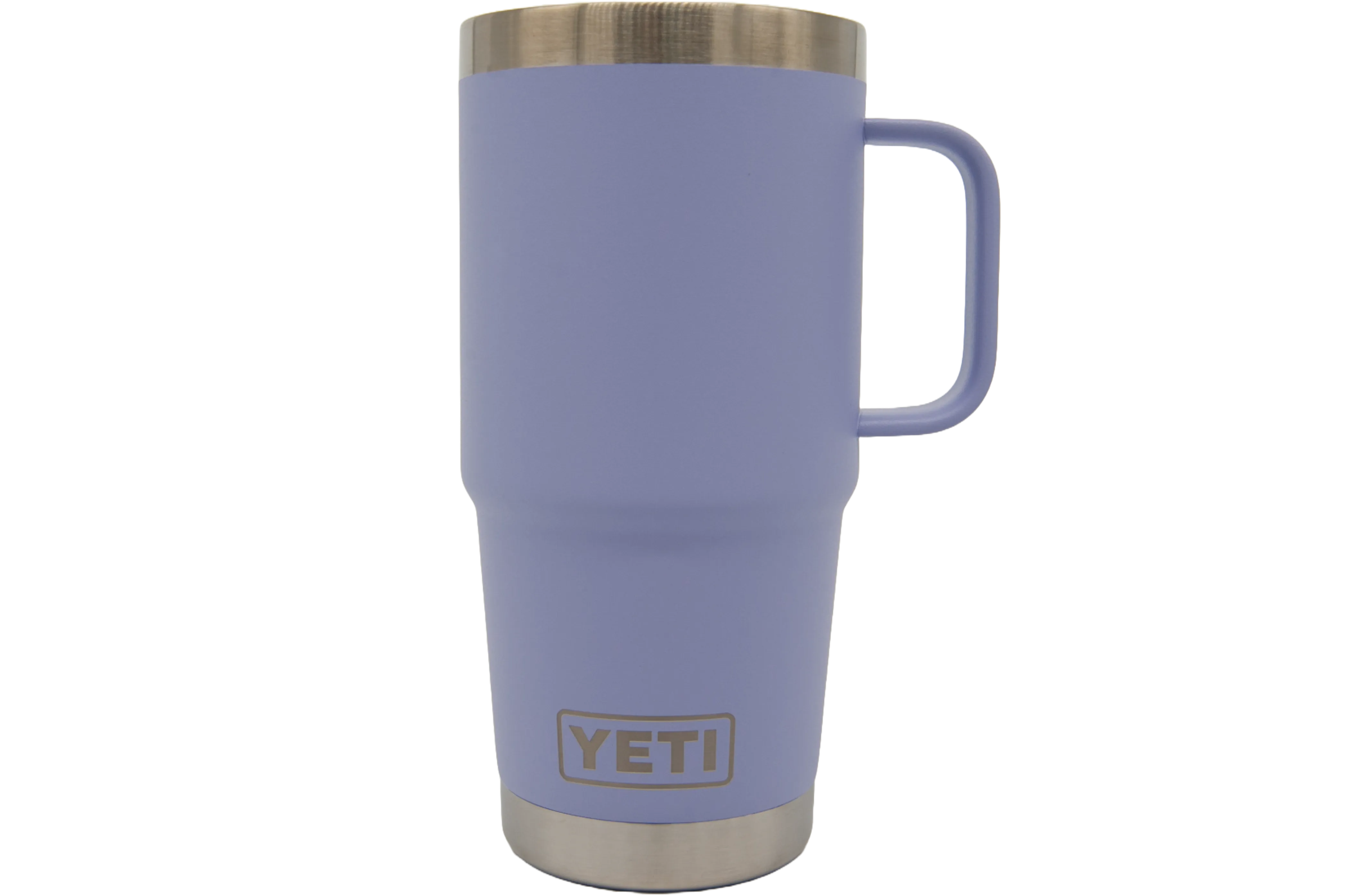 Custom YETI® 20oz Travel Mug with Stronghold™ Lid - Laser Engraved