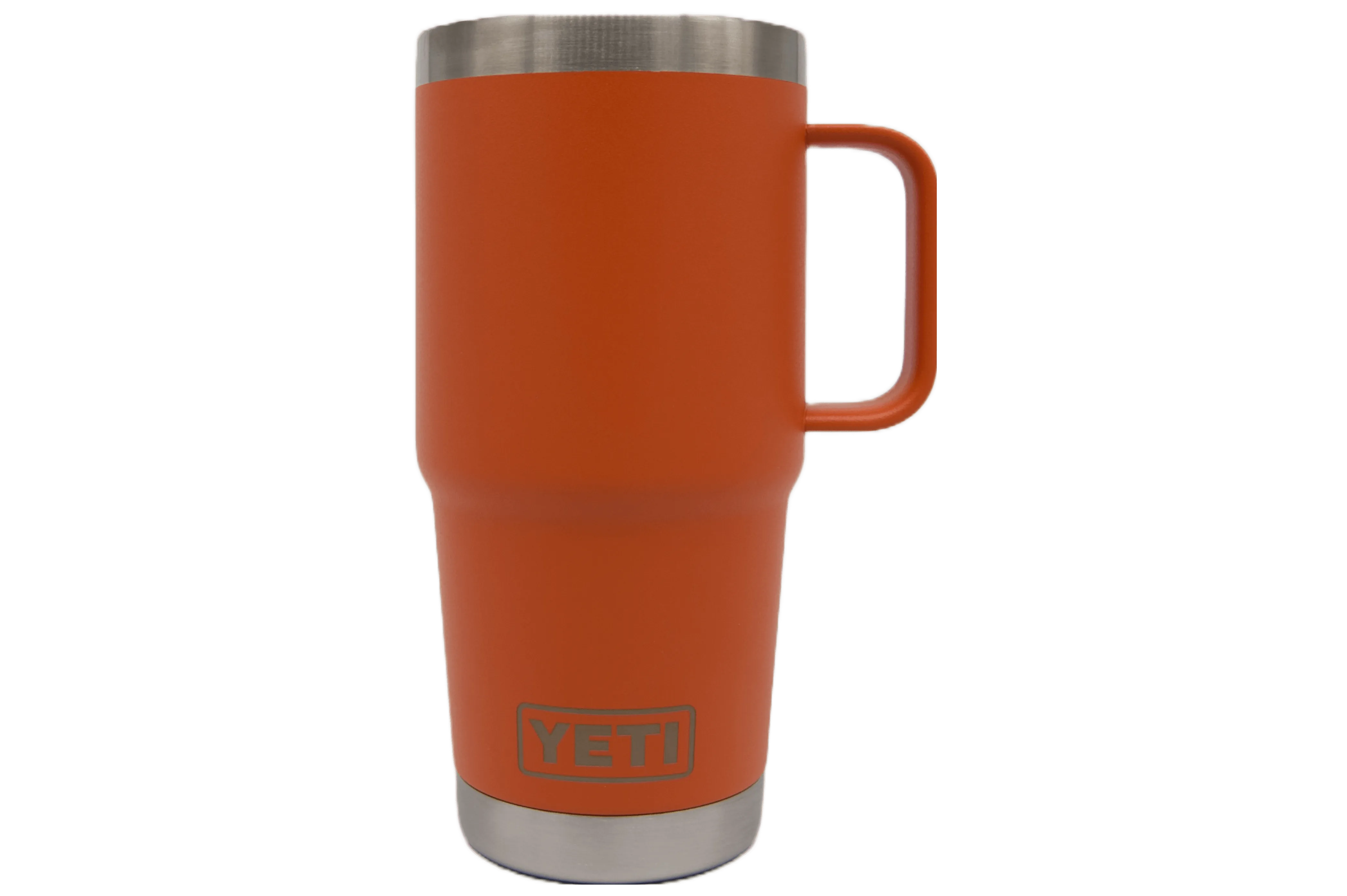 Custom YETI® 20oz Travel Mug with Stronghold™ Lid - Laser Engraved