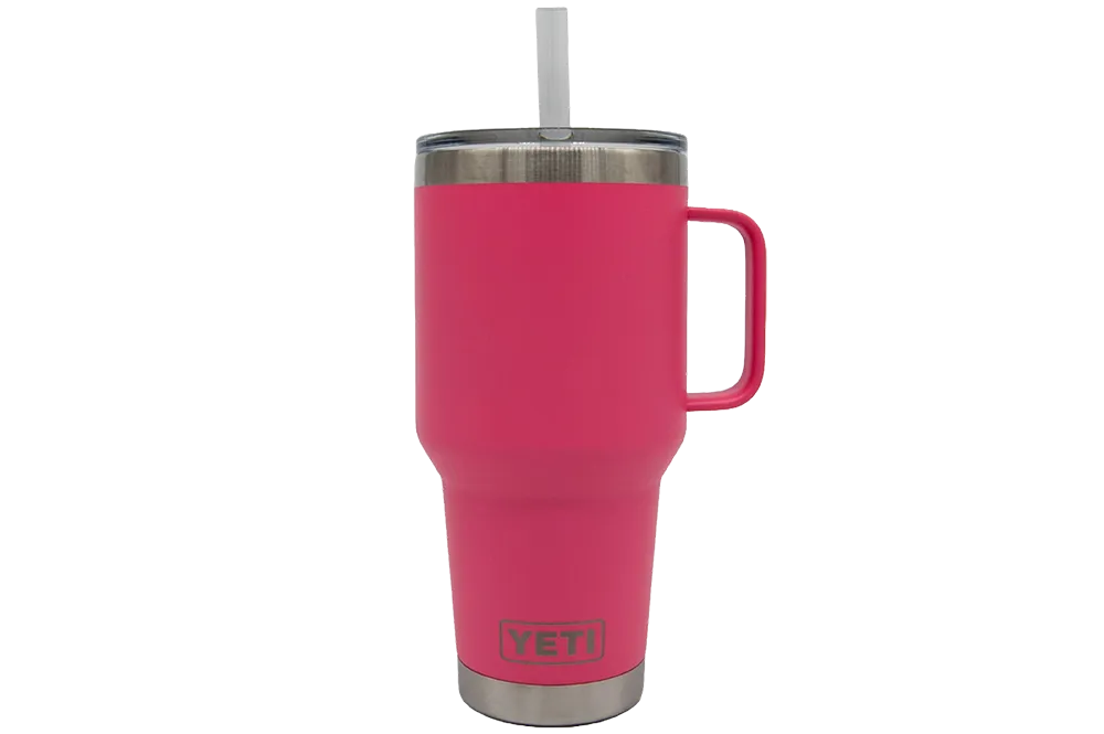 Custom YETI® 20oz Travel Mug with Stronghold™ Lid - Laser Engraved