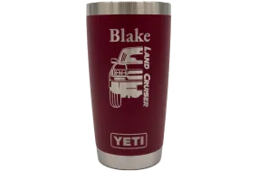 Custom YETI® 20oz Tumbler - Laser Engraved