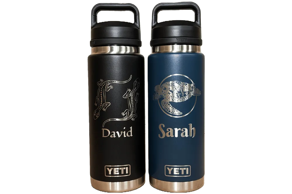 Custom YETI® 26oz Drink Bottle - Laser Engraved