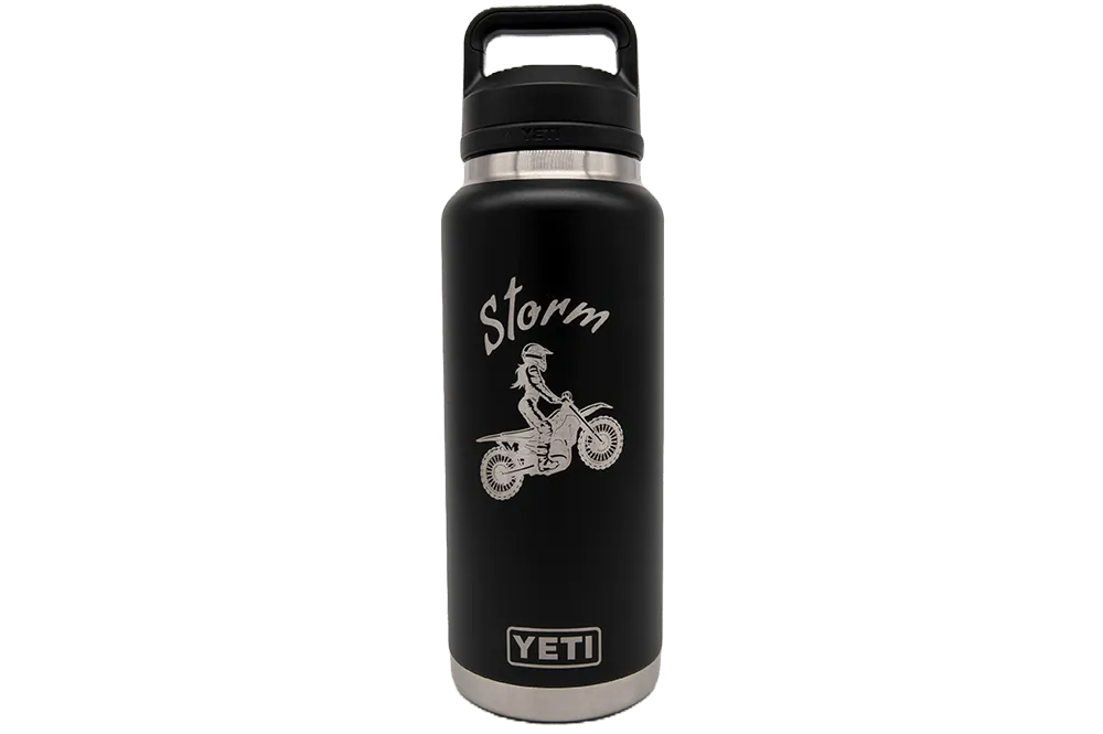 Custom YETI® 36oz Drink Bottle - Laser Engraved