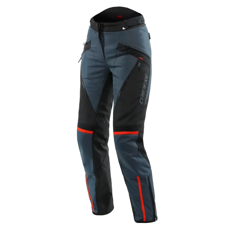 Dainese Tempest 3 Lady D-Dry Pants Ebony/Black/Lava-Red