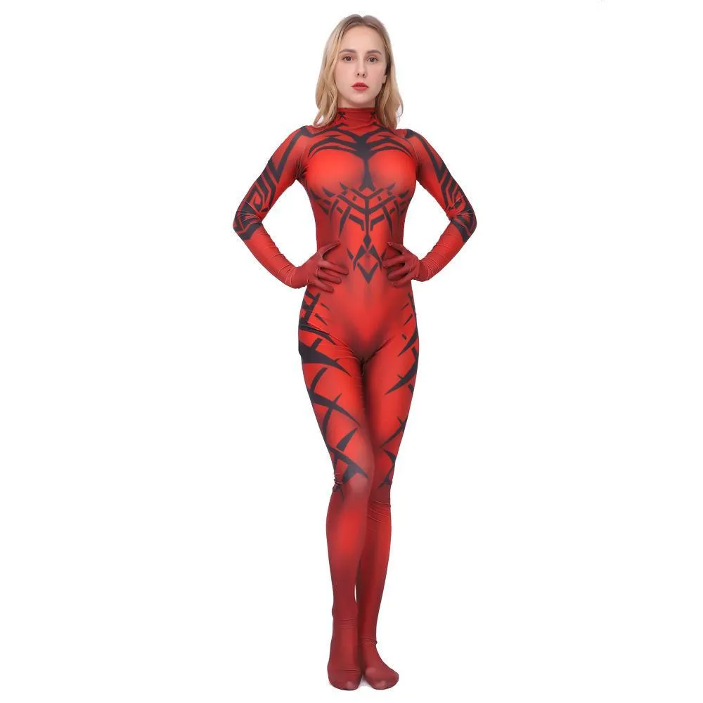 Darth Talon Costumes Star Wars Legacy Cosplay Zentai for Adult Kids Anime Game Jumpsuit