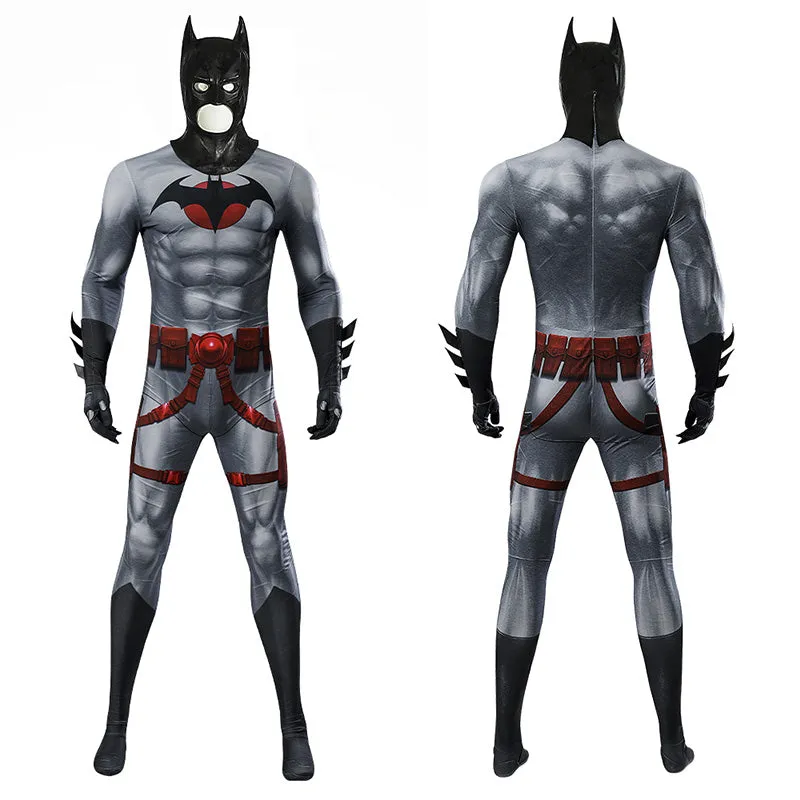 DC Comics Flashpoint Batman Thomas Wayne Cosplay Costume