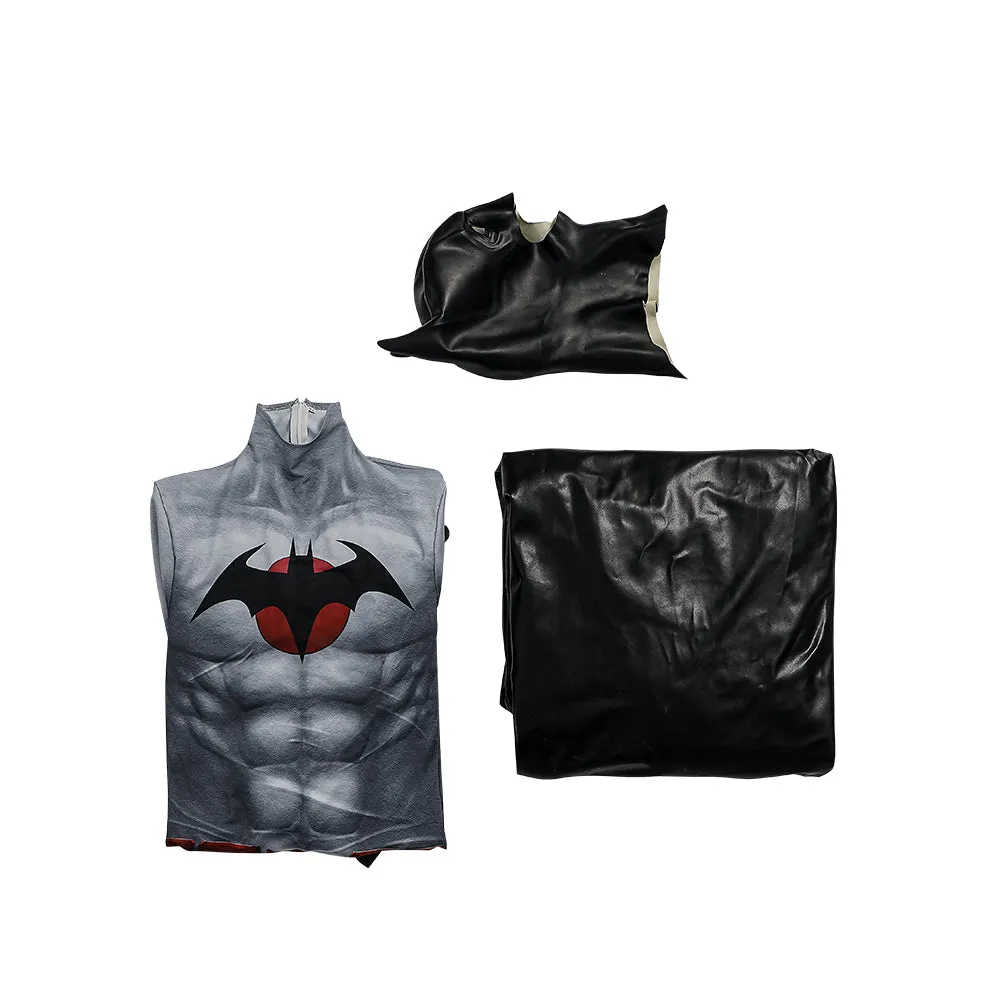 DC Comics Flashpoint Batman Thomas Wayne Cosplay Costume