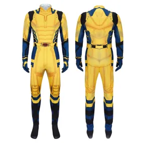 Deadpool & Wolverine Jumpsuit Cosplay Costume Deadpool 3 Vikidoky