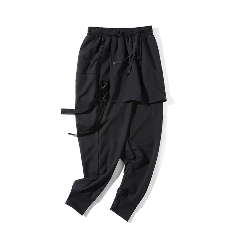 Diablo Ribbon Harem Pants