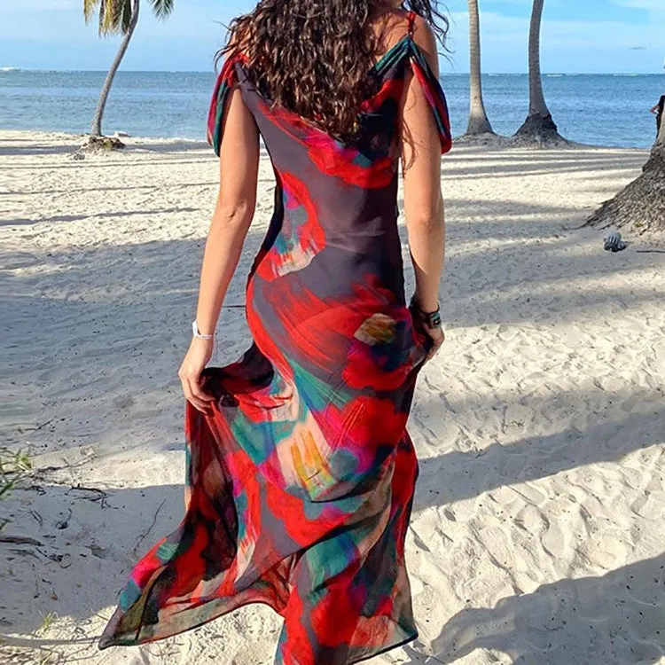 Dunnmall Romantic Vibes Maxi Dress