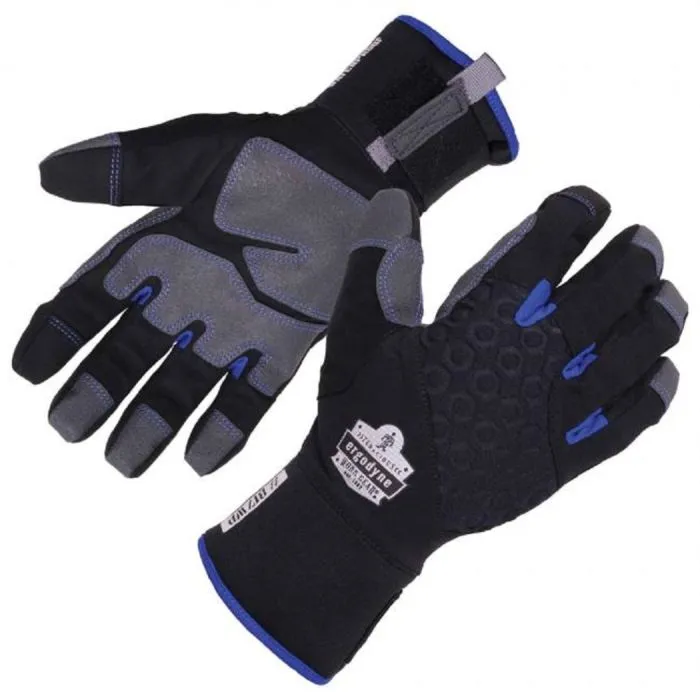 Ergodyne ProFlex 817WP Thermal Waterproof Winter Work Gloves - Reinforced Palms, 1 Pair