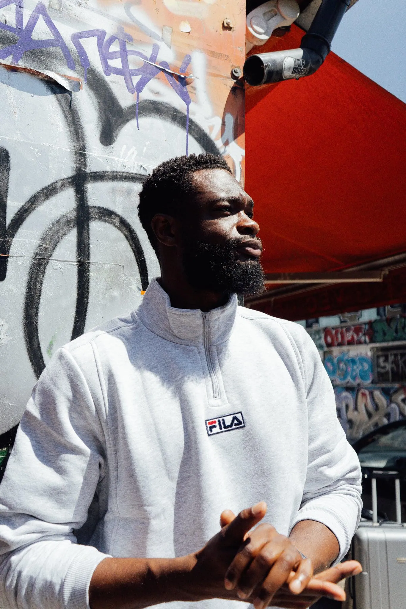 FILA Benta Sweatshirt Light Grey