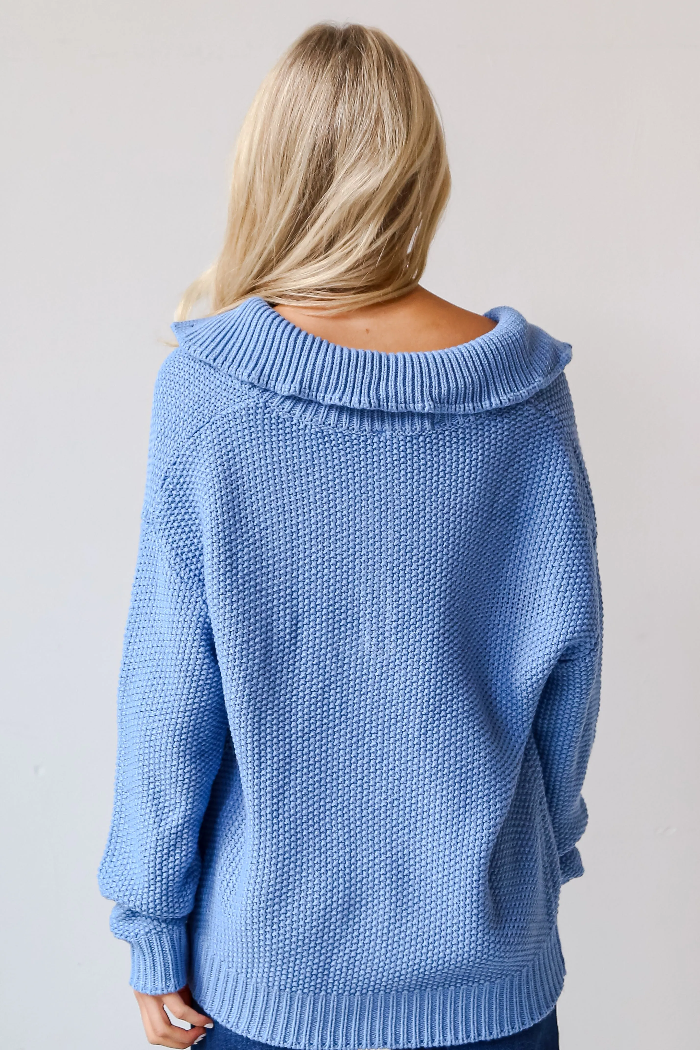 FINAL SALE - Taylor Collared Oversized Sweater