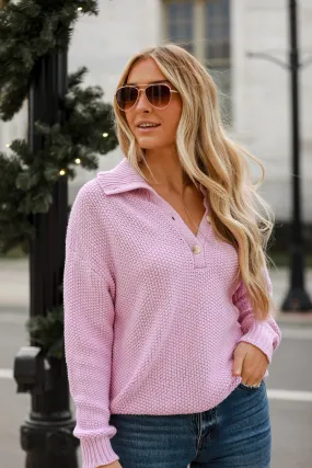 FINAL SALE - Taylor Collared Oversized Sweater