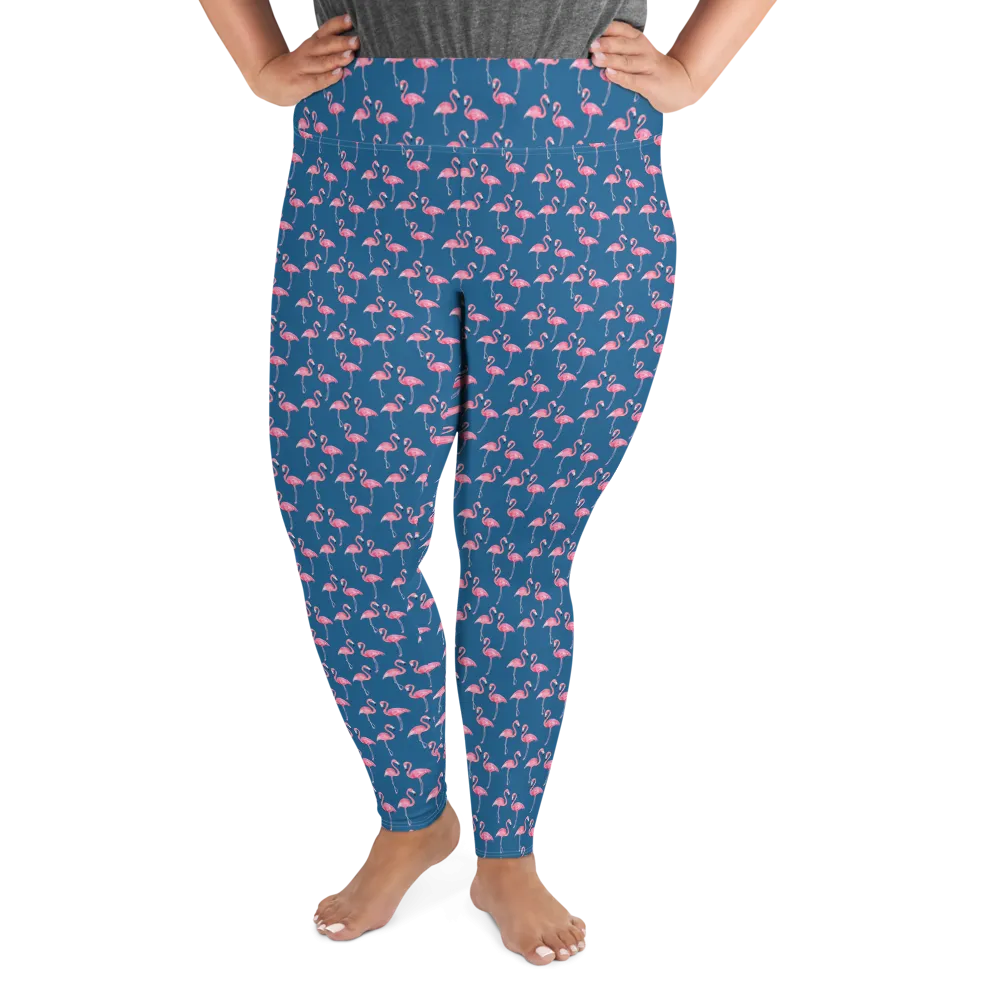 Flamingo Plus Size Leggings