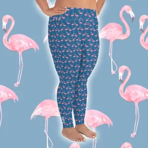 Flamingo Plus Size Leggings