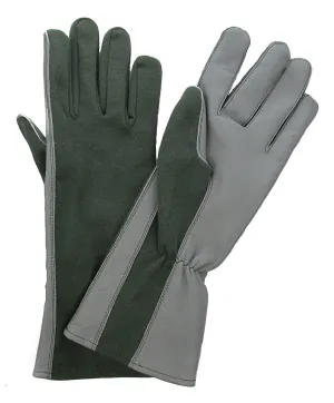 Flight Gloves, GS-FRP-2TA, Double Stitched