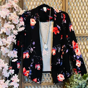 Floral Blazer