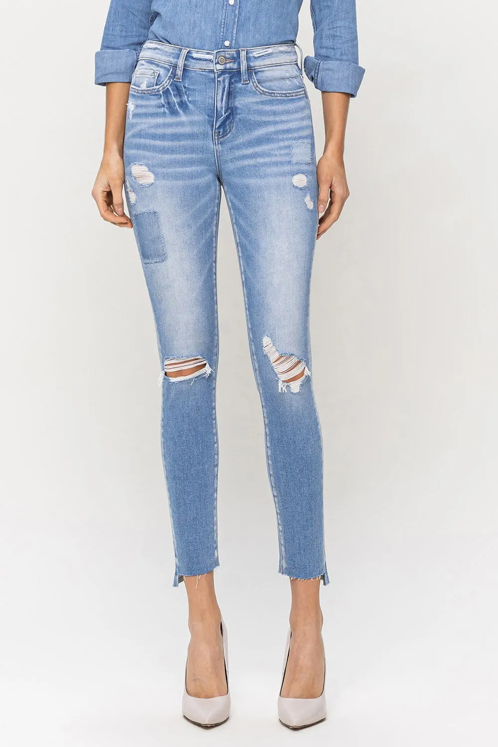 Flying Monkey Rowan High Rise Skinny Jeans