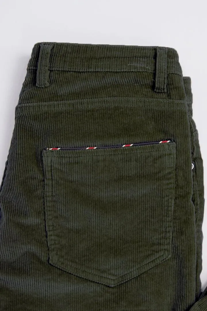 Forest Green Corduroy Pants