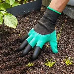 Garden Gloves with Claws - Garden Claws for Digging, Planting, Raking