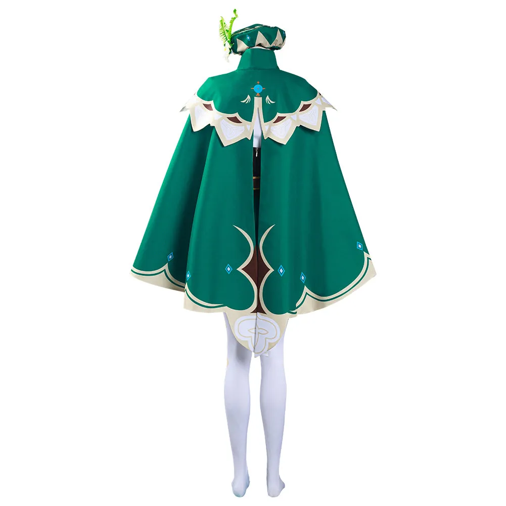 Genshin Impact Venti Shirt Halloween Carnival Suit Cosplay Costume