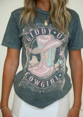 Giddy Up Cowgirl Graphic Tee