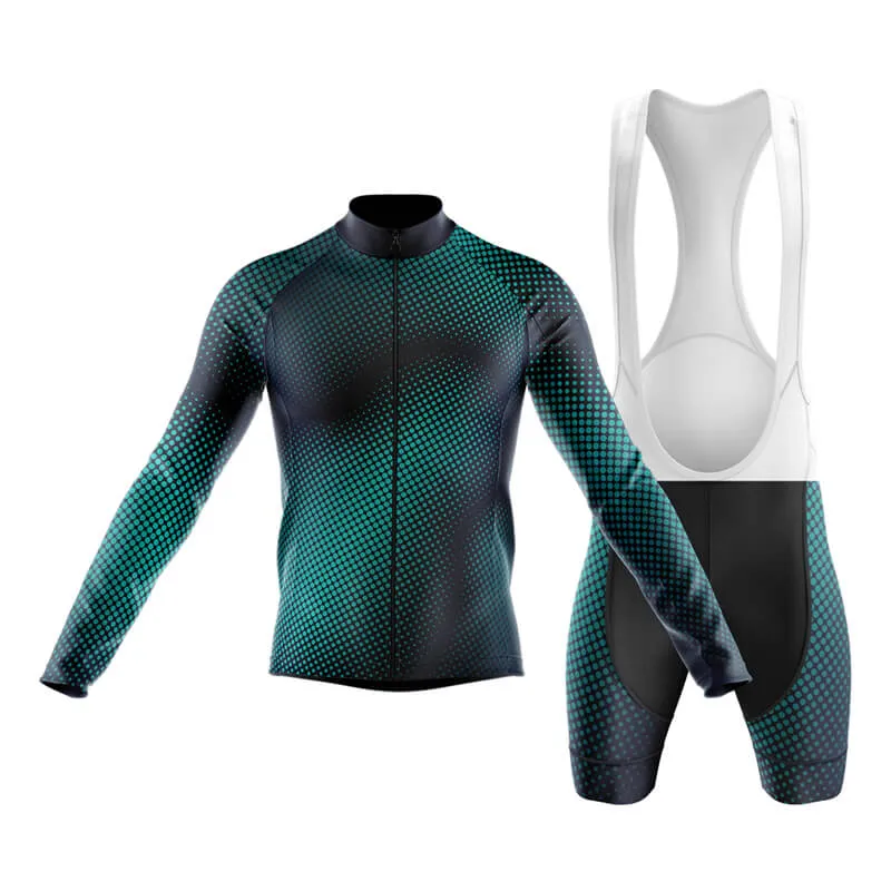 Halftone Club Cycling Kit (Green)