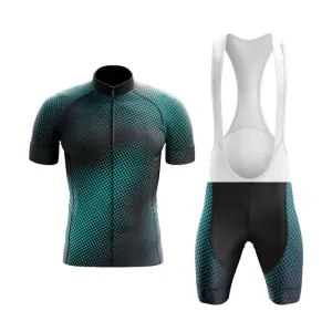 Halftone Club Cycling Kit (Green)