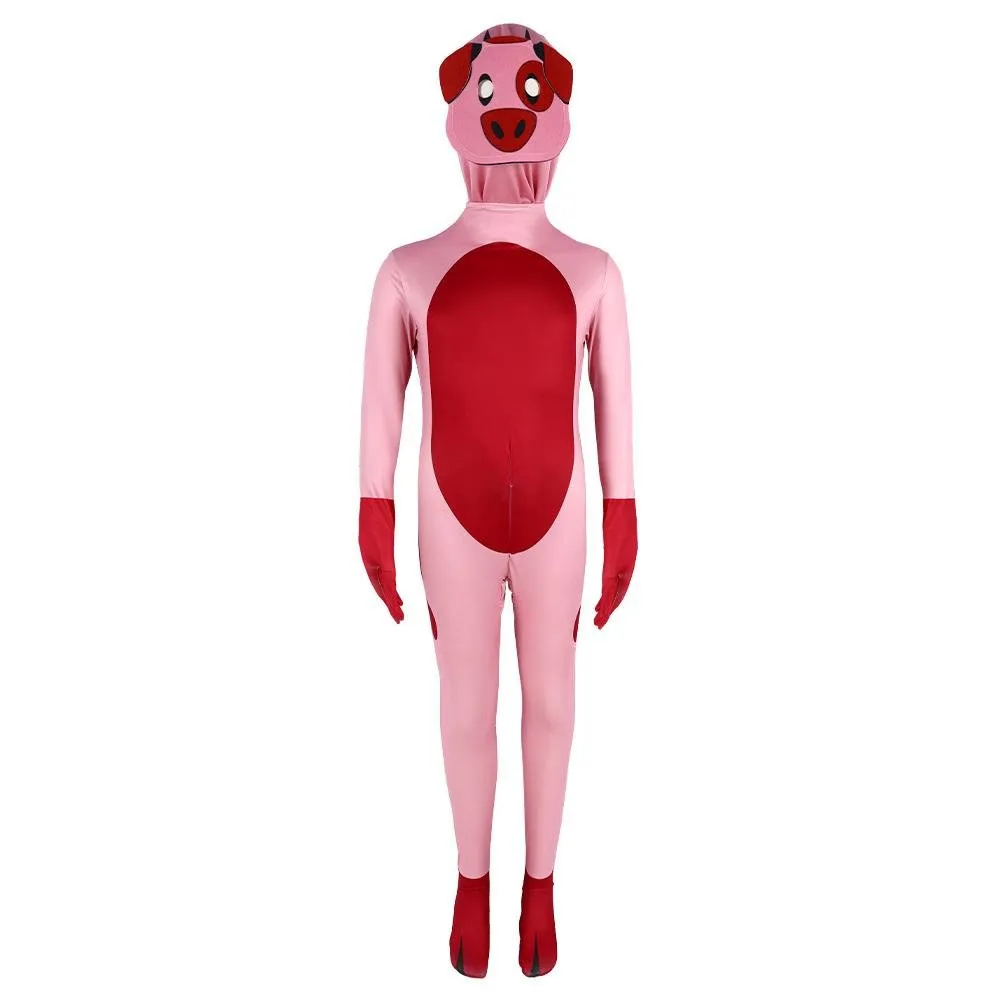 Hazbin Hotel Nugget Jumpsuit Adult Kids Cosplay Costume Outfits Halloween Carnival Suit