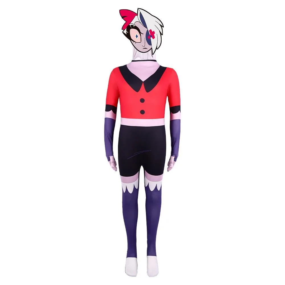 Hazbin Hotel Vaggie Jumpsuit Adult Kids Cosplay Costume Halloween Carnival