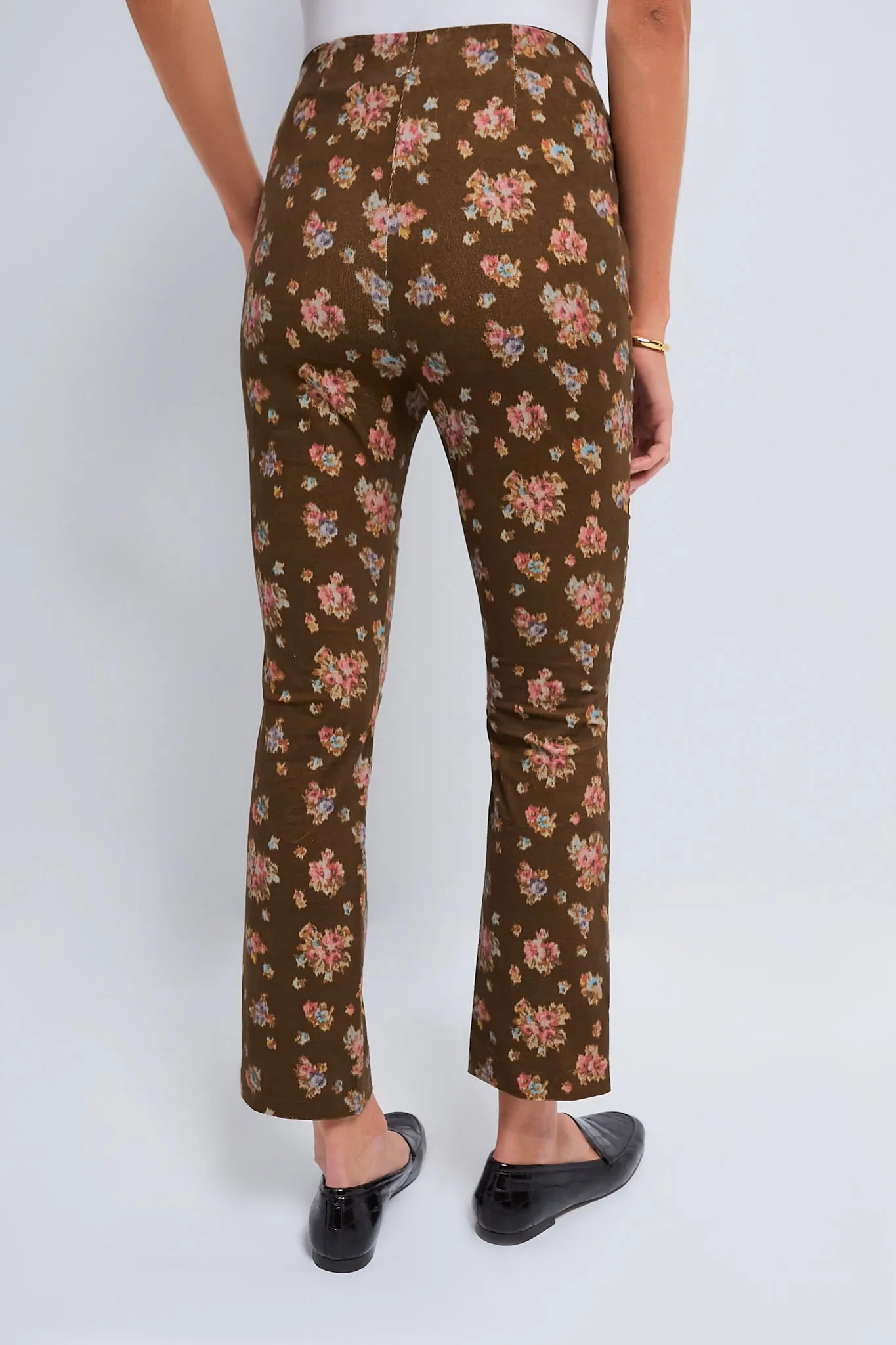 Hazel Bouquet Corduroy Ashford Pant