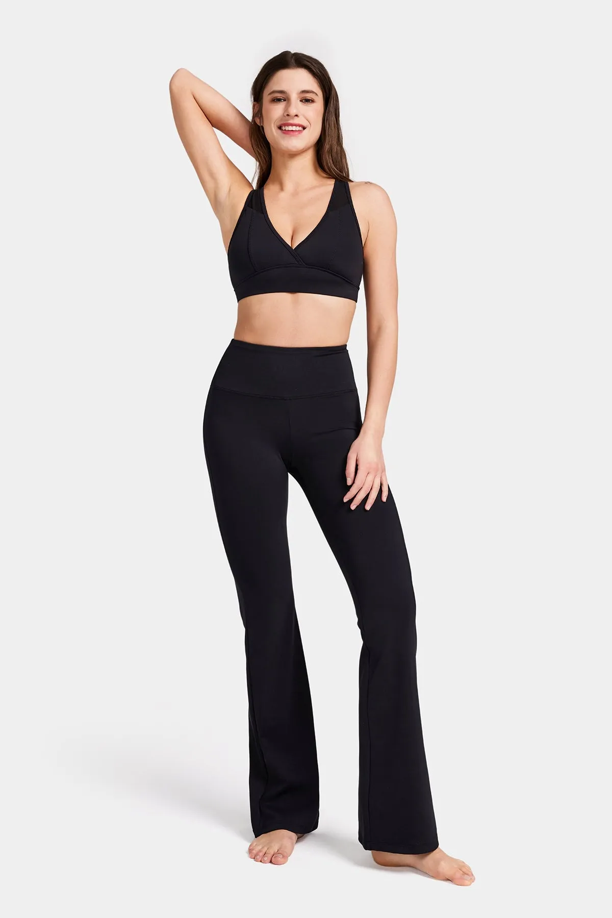 High-Rise Flared Pant in Full Length