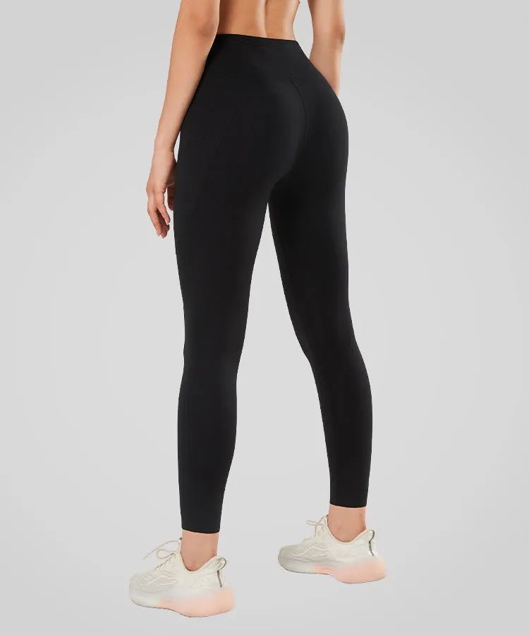 High Waist Sculpting Fitness Gym Leggings 26"| Women's High Support Leggings