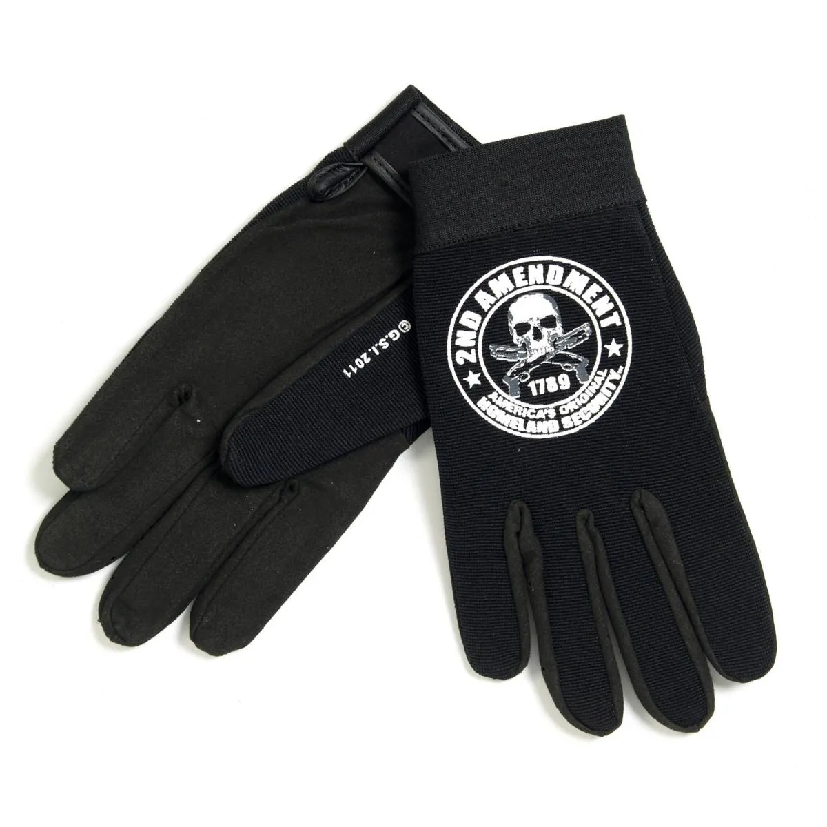 Hot Leathers GVM2013 2nd Amendment America's Original Homeland Security Mechanics Gloves