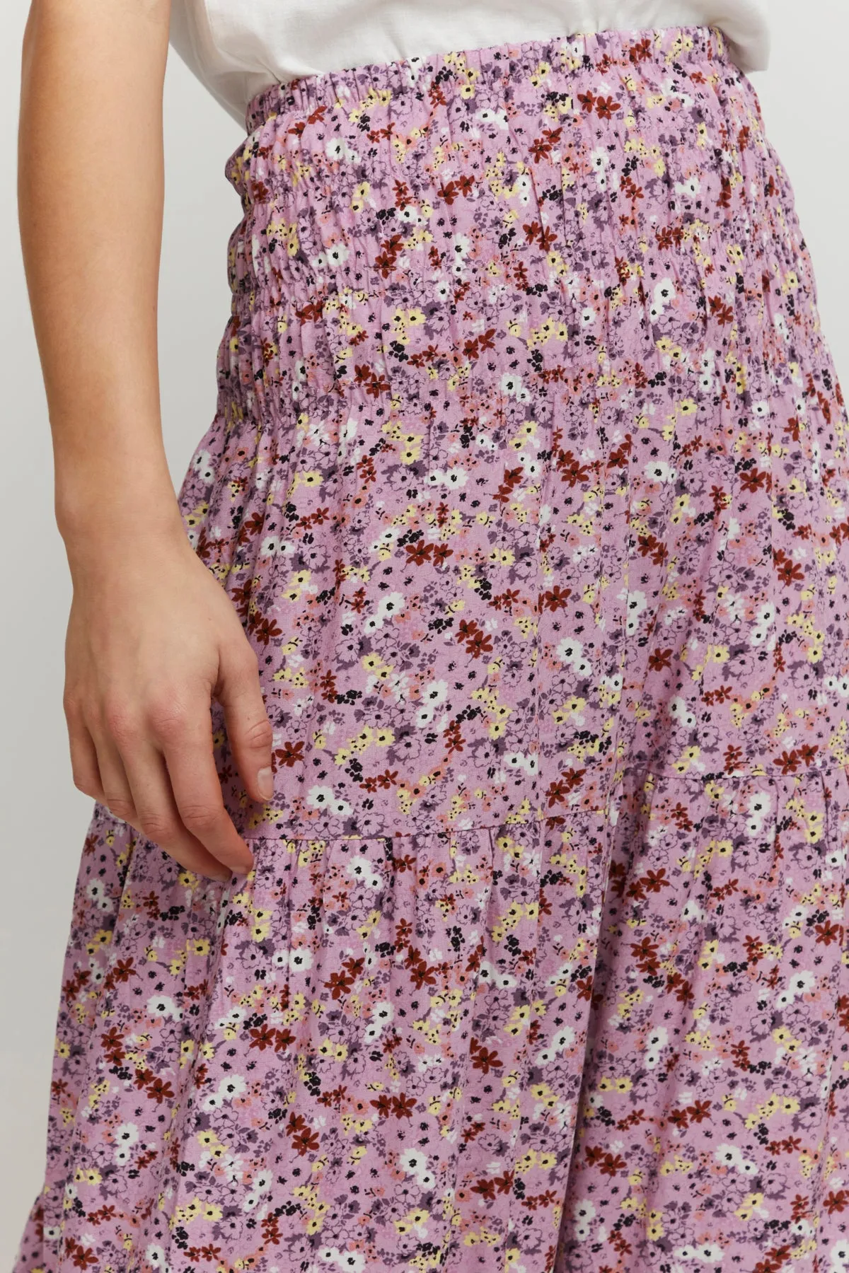 Joella Layer Skirt - Ash Rose Mix