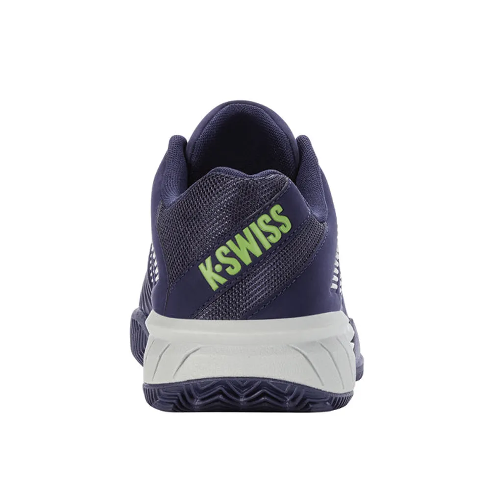 K-Swiss Express Light 3 HB Tennis Shoes (Mens) - PEACOAT/GRAY VIOLET/LIME GREEN