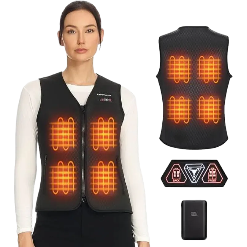 KEMIMOTO Heated Vest for Women with Battery Pack Included