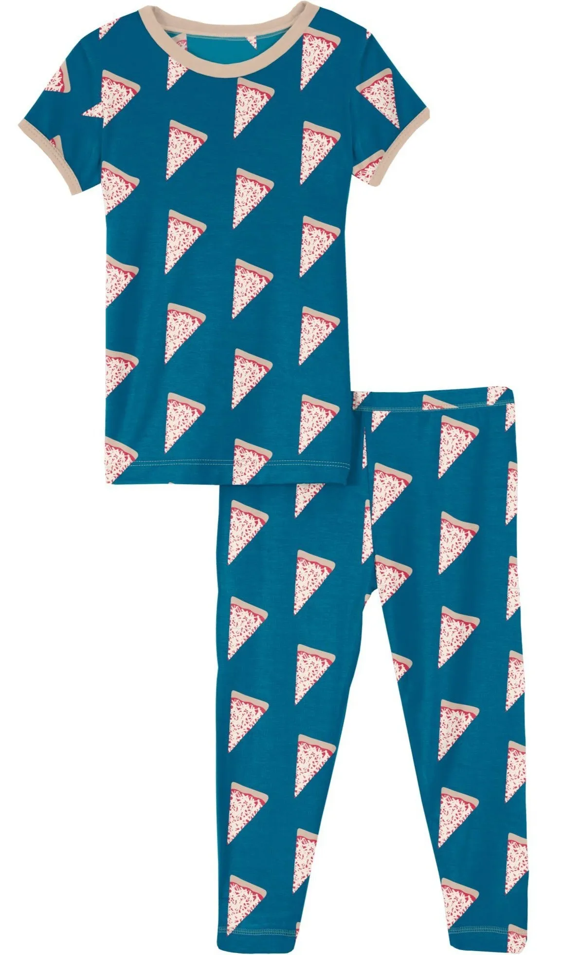 KicKee Pants Seaport Pizza Slices S/S Pajama Set