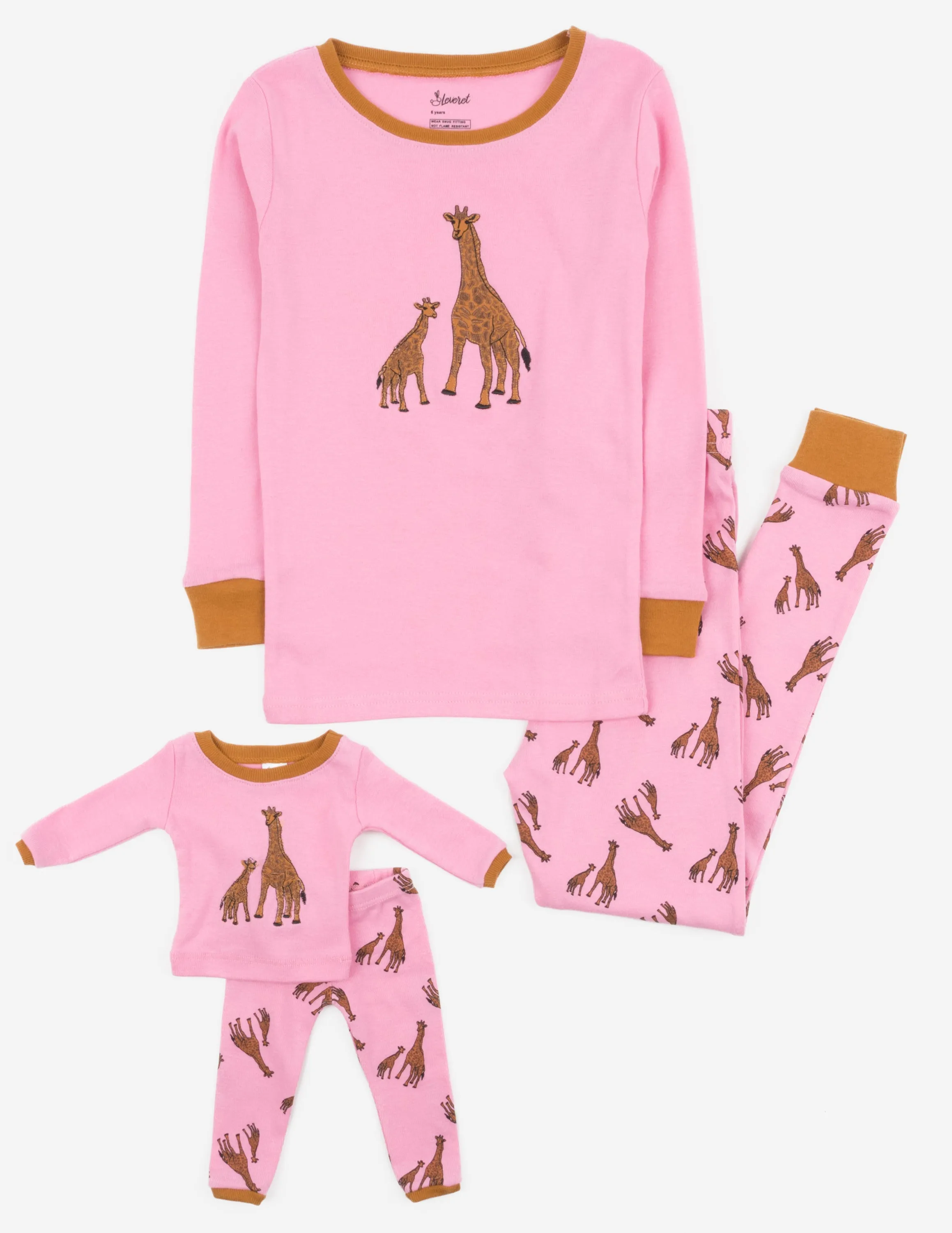 Kids Matching Girl & Doll Pajamas